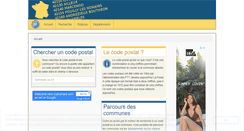 Desktop Screenshot of codepostal.org